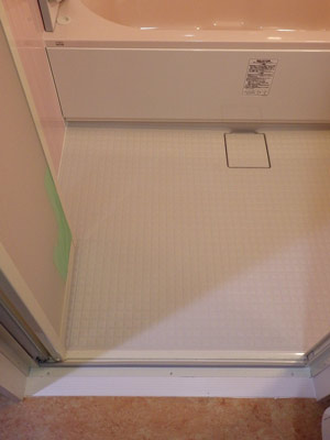 かわいいイメージのユニットバスに